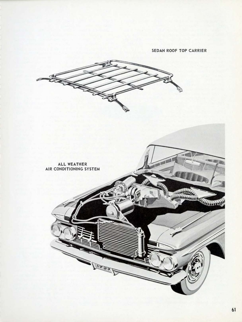 1959 Chevrolet Engineering Features Booklet Page 59